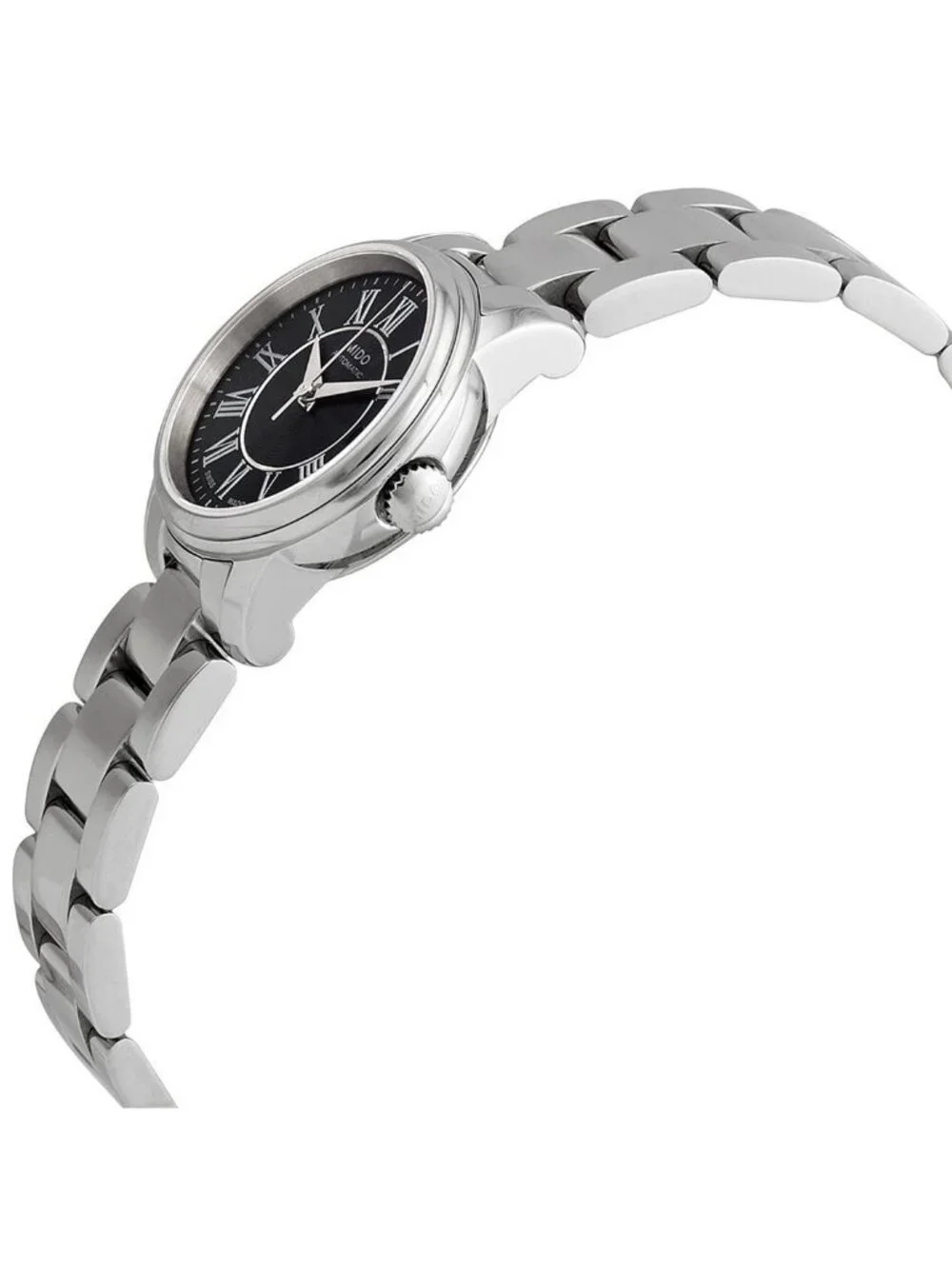 NWT Mido Baroncelli III Automatic Black Dial Ladies Watch M010.007.11.053.09